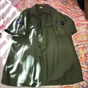 Mens Vintage Button Down